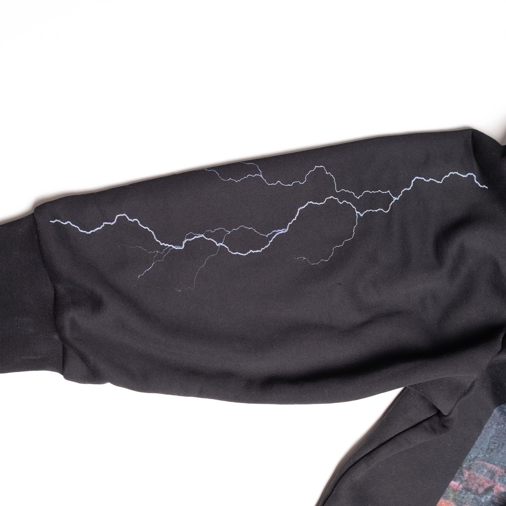 STATUE CROPPED HOODY